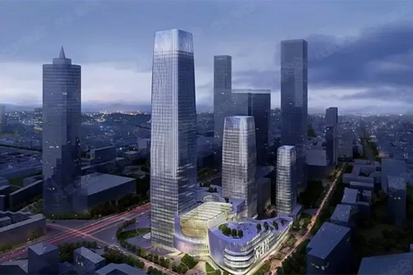 【蘭州鴻運金茂項目】彈簧<a href='http://www.wandamenye.cn' target='_blank'><u>減震器</u></a>  